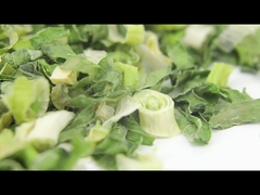 Sayuran Dehidrasi Warna Hijau Chive Dehidrasi Udara Chives Dried Flax 3*3mm