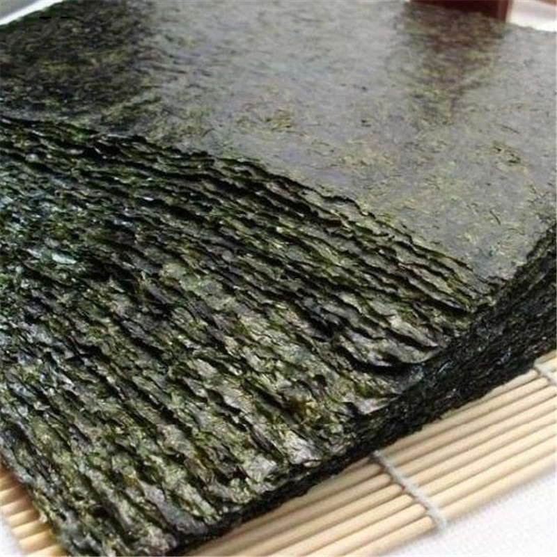 Rasa Alami 100 lembar Per Kantong Nori Rumput Laut Panggang Untuk Restoran Sushi
