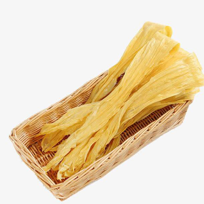 Sertifikat ISO/HACCP 500g Bean Curd Tofu Skin Protein And Fiber Soya Snack Untuk Vegans / Vegetarian