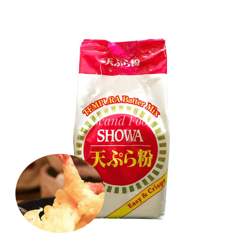 Tepung tempura Jepang halus rasa ringan tepung gandum kantong warna putih Simpan di tempat yang dingin dan kering