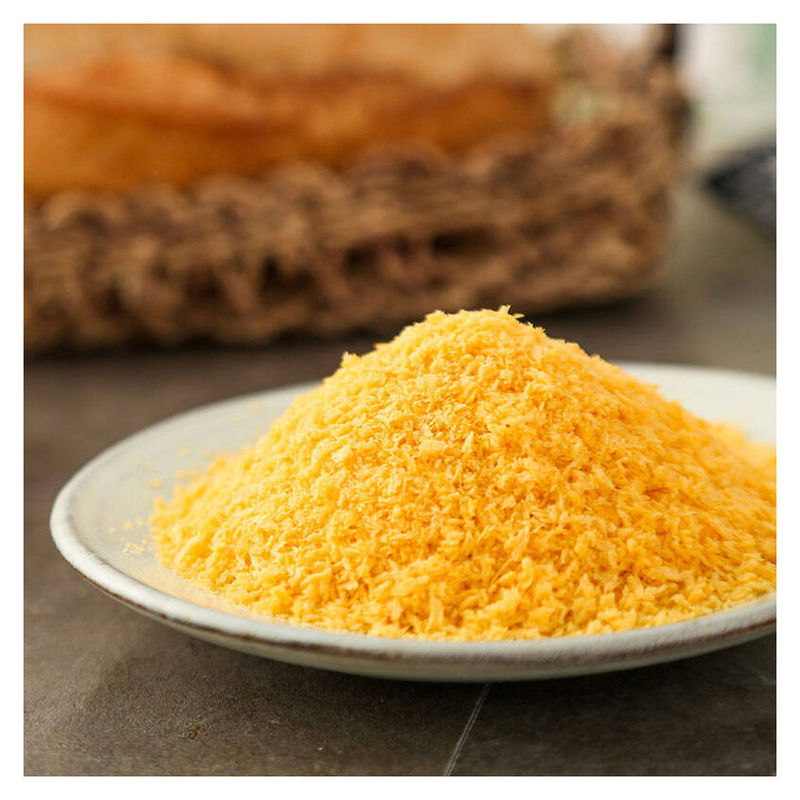 Roti Panko Kuning Rumput Kantong Roti Kertas Kraft Tekstur Renyah Rasa Asli
