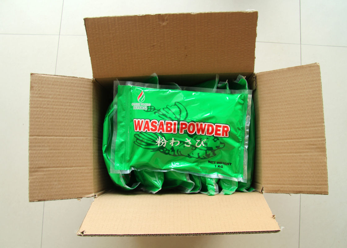 ABC Grade Murni Wasabi Powder Horseradish Powder 1KG Warna Hijau Wasabi Bumbu Bubuk