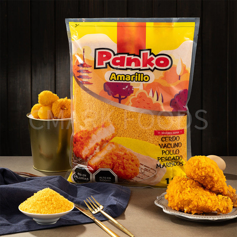 Produsen Profesional Grosir Panko Gaya Jepang Rumput Roti Warna Kuning