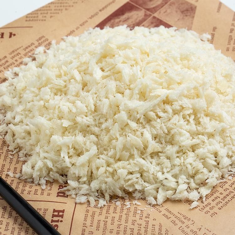 Bentuk Jarum Gaya Jepang 2-12mm Warna Putih Panko Roti Rumput