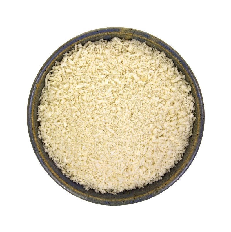 Bentuk Jarum Gaya Jepang 2-12mm Warna Putih Panko Roti Rumput
