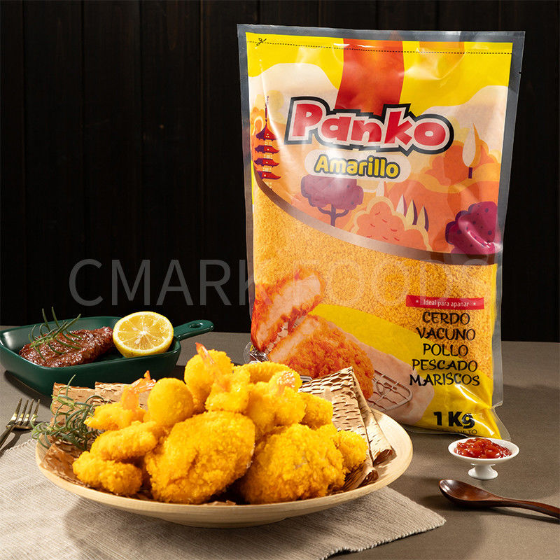 Ragam Warna Rumput Roti Panko Rumput Rumput Rumput Kuning Putih Dan Oranye Untuk Makanan Goreng