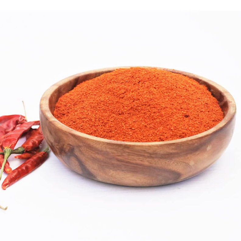Sayuran Dehidrasi Bulk Air Dried Red Bell Pepper Pure SHU30000 Red Chili Pepper Powder Chilli Powder