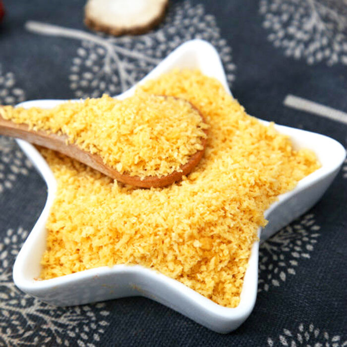 Golden Yellow Panko Granular Bread Crumbs, Ideal untuk Kotlet Ayam, Bola Daging, dan Makanan Laut Goreng