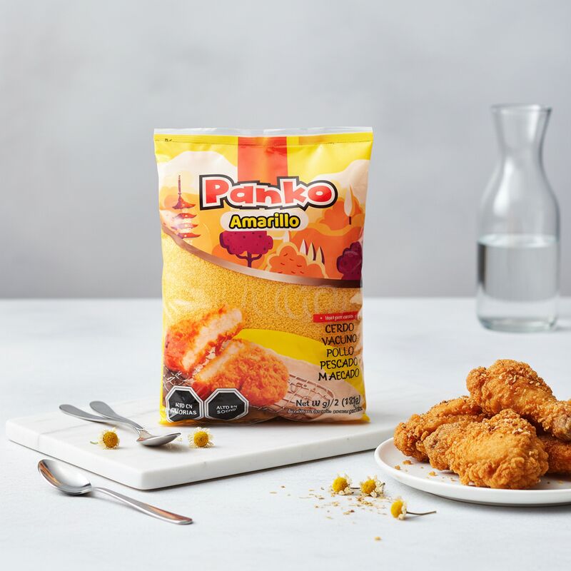 2-12mm Ukuran Halal Bersertifikat Rumput Roti Kering dengan Masa Pelapisan 24 Bulan untuk Lapisan Krispy