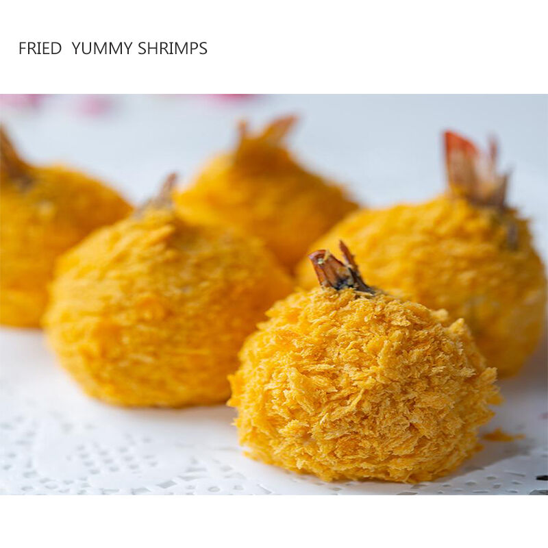 Panko Breadcrumbs bersertifikat Halal dengan masa simpan 24 bulan dan ukuran 2-12mm untuk lapisan renyah