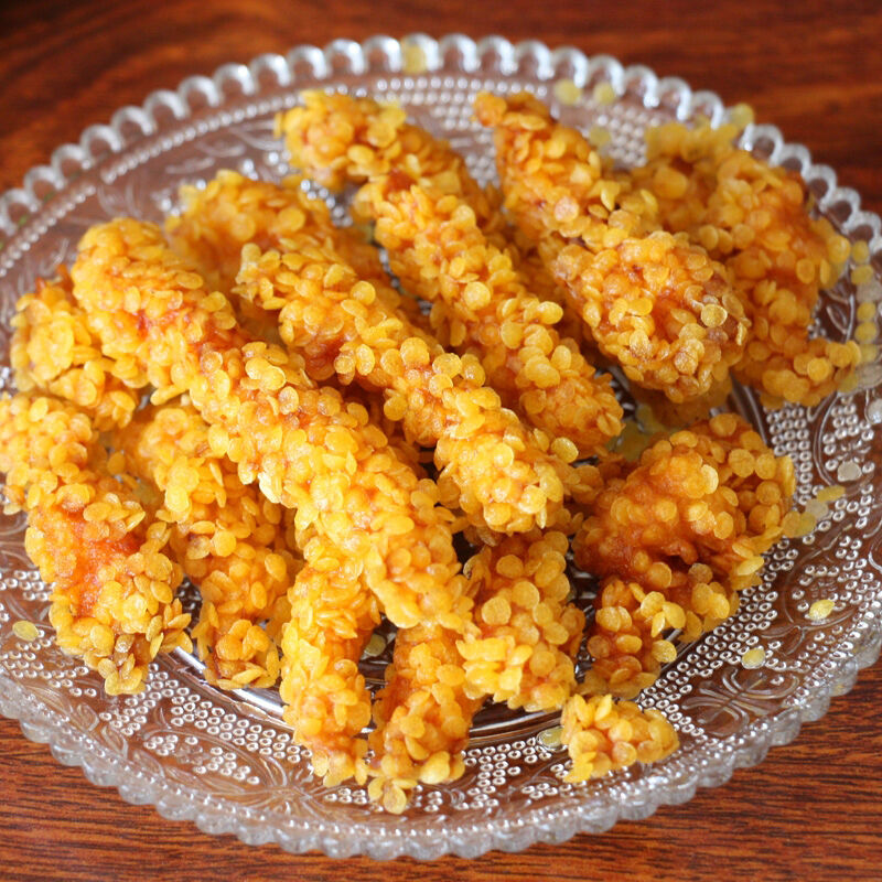 Premium Japanese Panko Bread Crumbs with 4-6mm Uniform Particle Size Low Calorie Content and ISO HACCP Kosher Certification