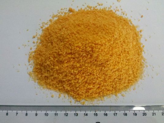 5mm Bentuk Jarum Kuning Panko Roti Rumput HACCP Bersertifikat untuk Panggang Udang atau Ayam