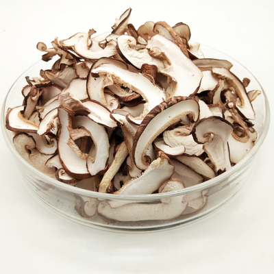 Jamur Shiitake Irisan Kering Coklat Tua Bergizi Tinggi