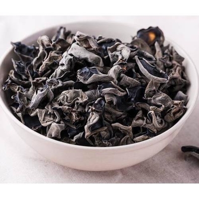 Jamur Jamur Hitam Kering Kering Rasa Alami yang Dapat Dimakan