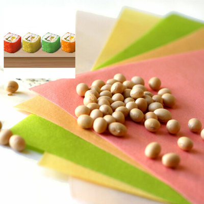 21*19cm Mamenori Sheets Dengan Rainbow Soya Bean Paper Untuk Membuat Sushi