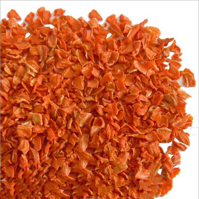 Nutrisi Buah wortel kering Bulk Packing Air Buah wortel kering Granules