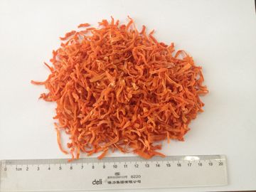 Szie 3x3x20mm Keripik Wortel Dehidrasi / Keripik Sayuran Renyah 8% Gula