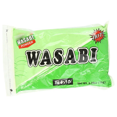 Bubuk halus Bubuk Wasabi kering Bubuk Akar Wasabi Japonica