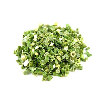 Sayuran Dehidrasi Bulk Natural Chive Rolls dalam 8x8mm 5x5mm 3x3mm Ukuran Tidak Ada Aditif Pemasok